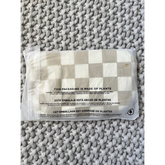 Aloha Collection• Checkmate Mini Pouch Crème on Dune - Picture 4 of 6